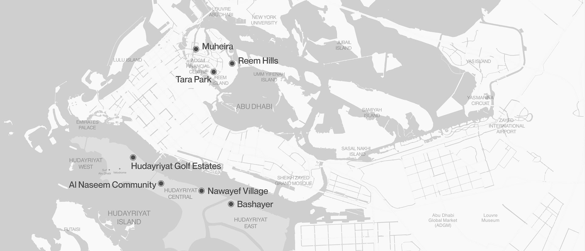 Modon Holding Location Map